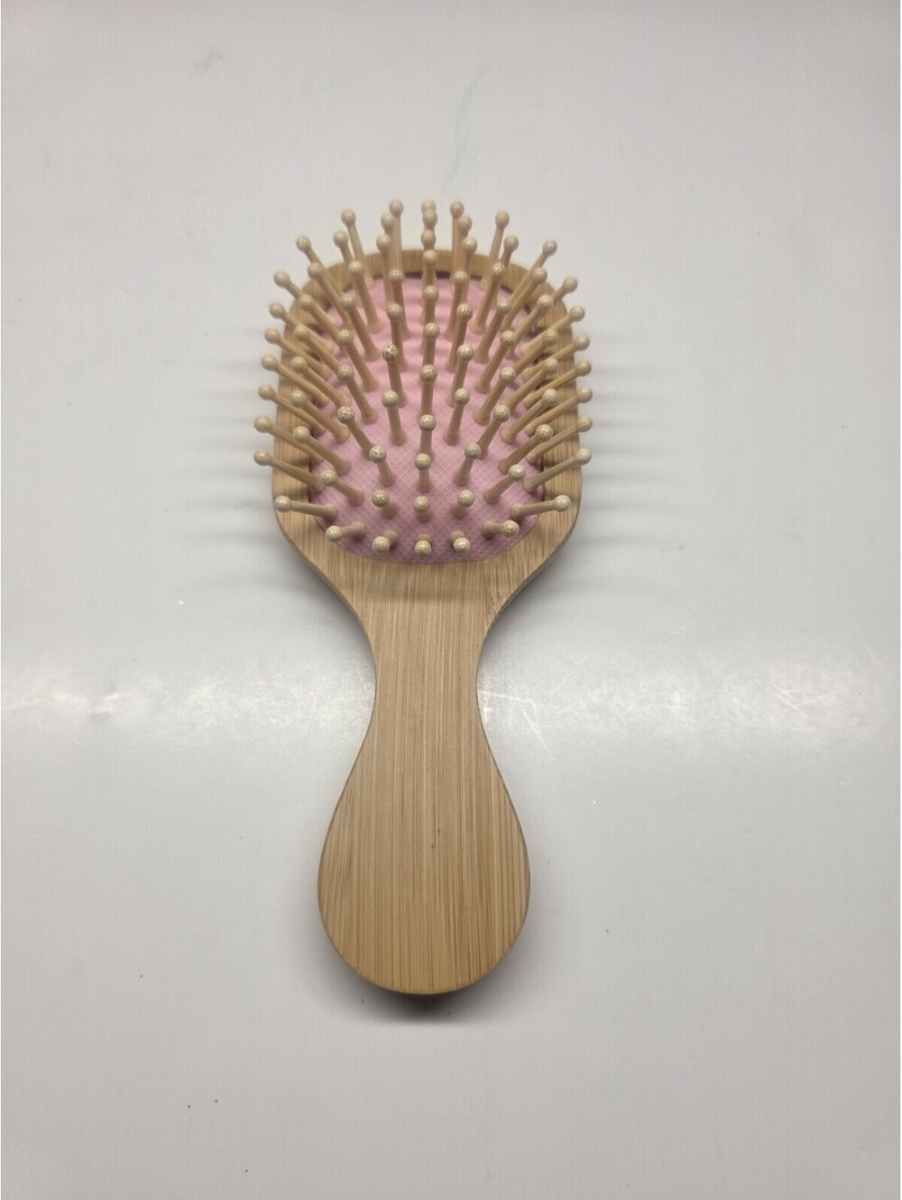 Bamboo Hair Brush Natural Wood Detangling Paddle for Hair Growth Shine